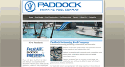 Desktop Screenshot of paddockpools.com
